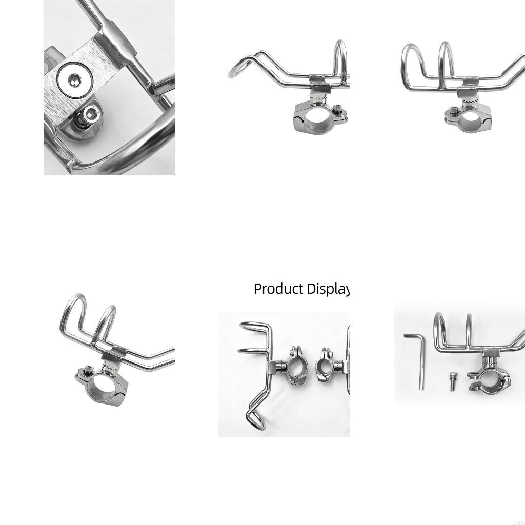 Fishing Rod Boat - Suporte para vara pesca trilho, soquete,