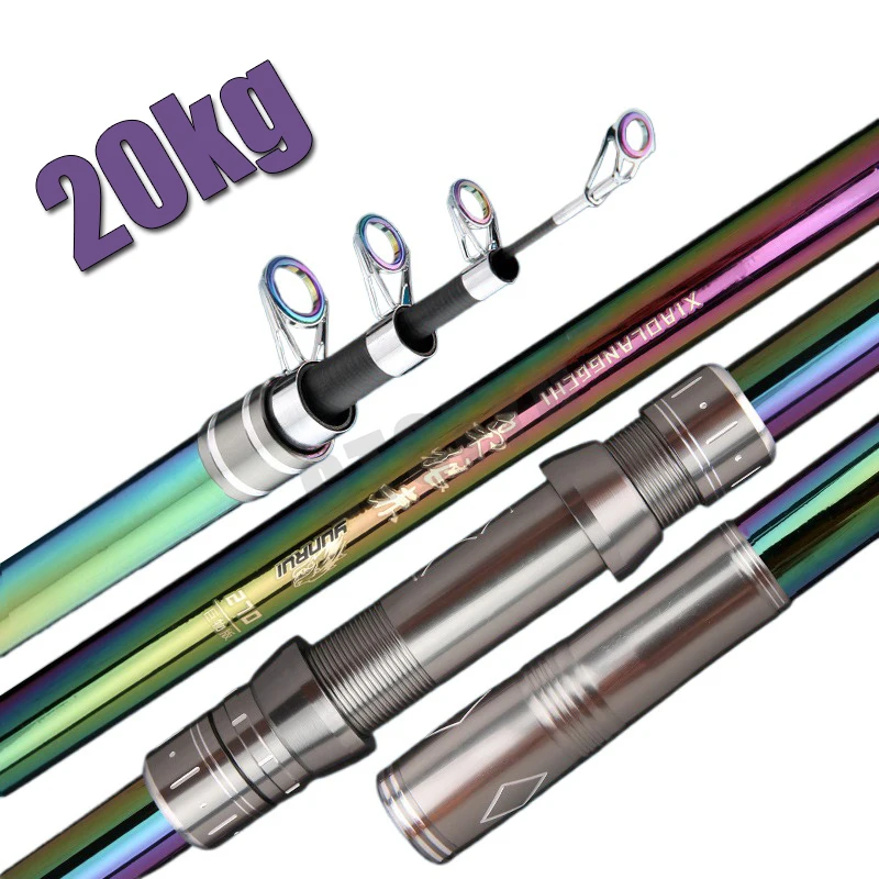 Fishing Rod Surf - Vara de Pesca Telescópica de 2.1m,