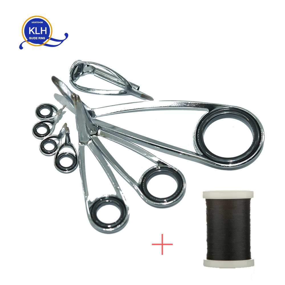Fishing Rod Spinning - 8 pçs/kit klh suporte anel guia