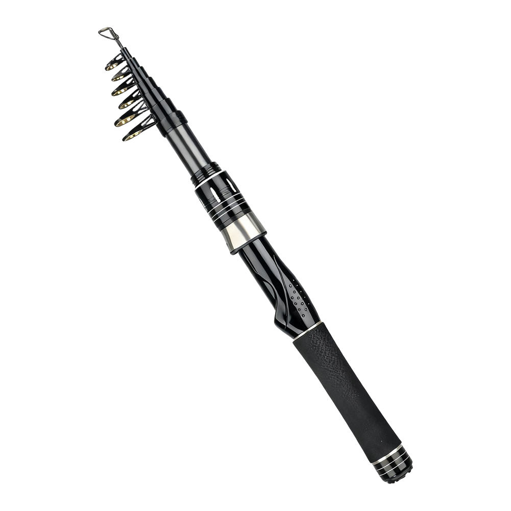 Fishing Rod Telescopic - Vara de pesca telescópica ultraleve de