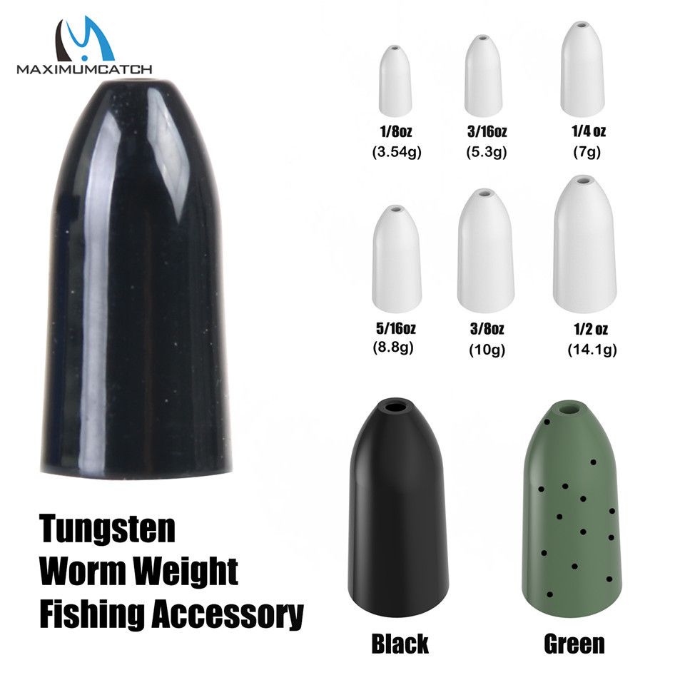 Fishing Rod Ice - Maximumcatch Pesca Sinker Lure Tungsten Bullet