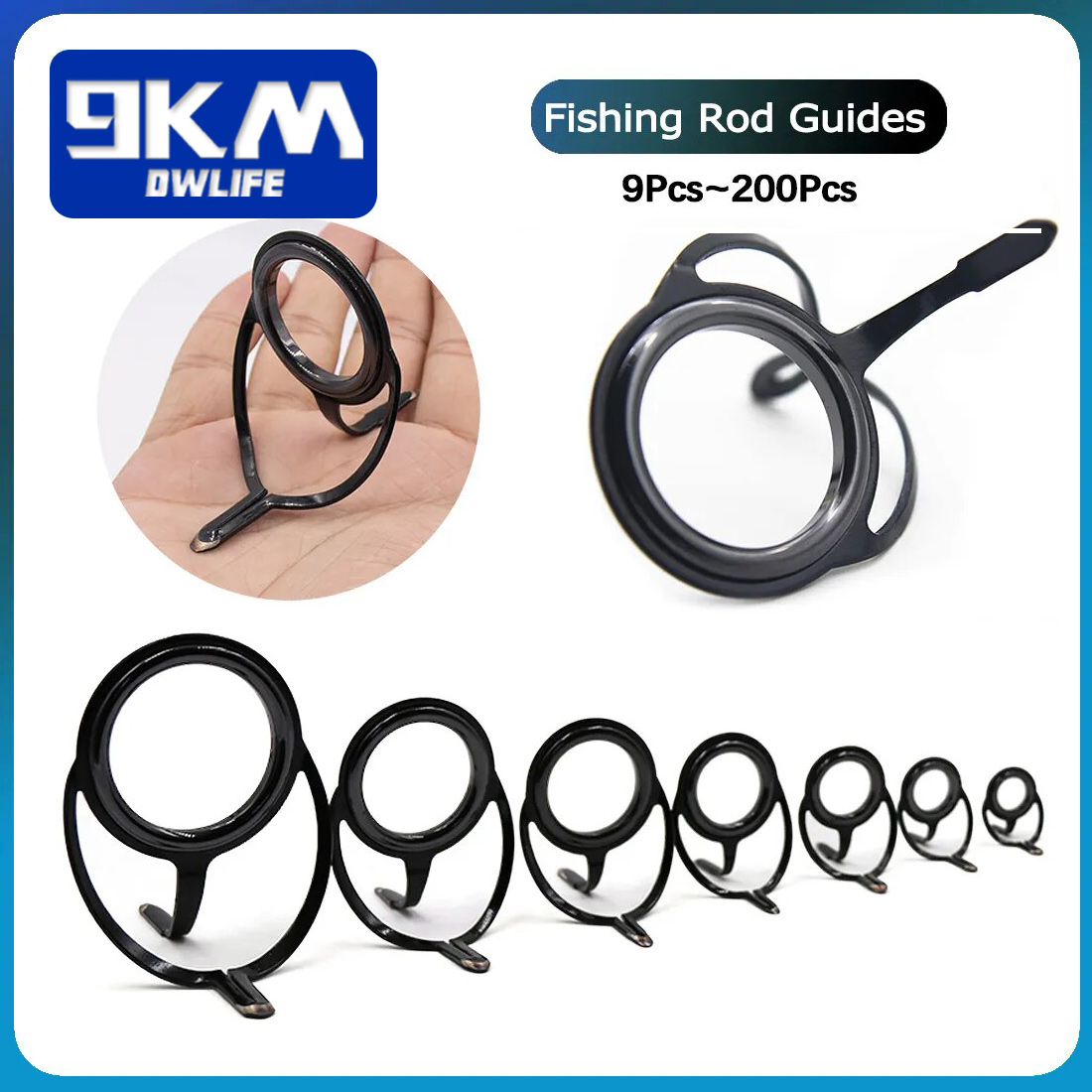 Kit de reparo de vara de pesca - Fishing Rod Guide Replacement avaliação e preço
