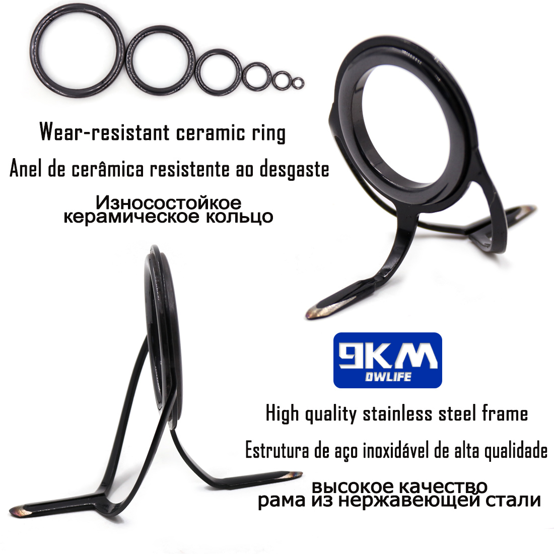 Kit de reparo de vara de pesca - Fishing Rod Guide Replacement avaliação e preço