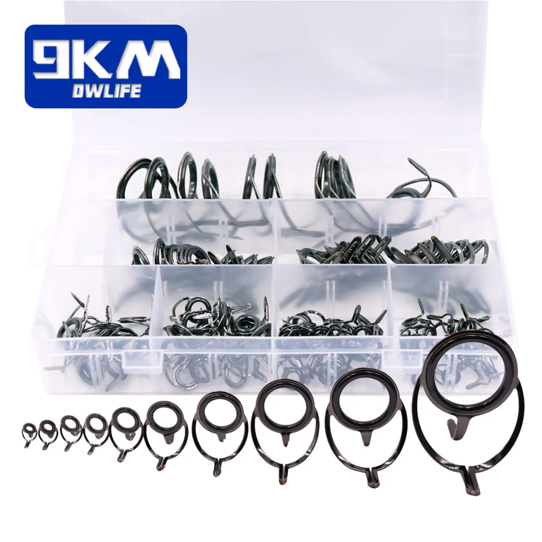 Guia de vara de pesca 9 ~ 200  - Fishing Rod Guide Replacement avaliação e preço