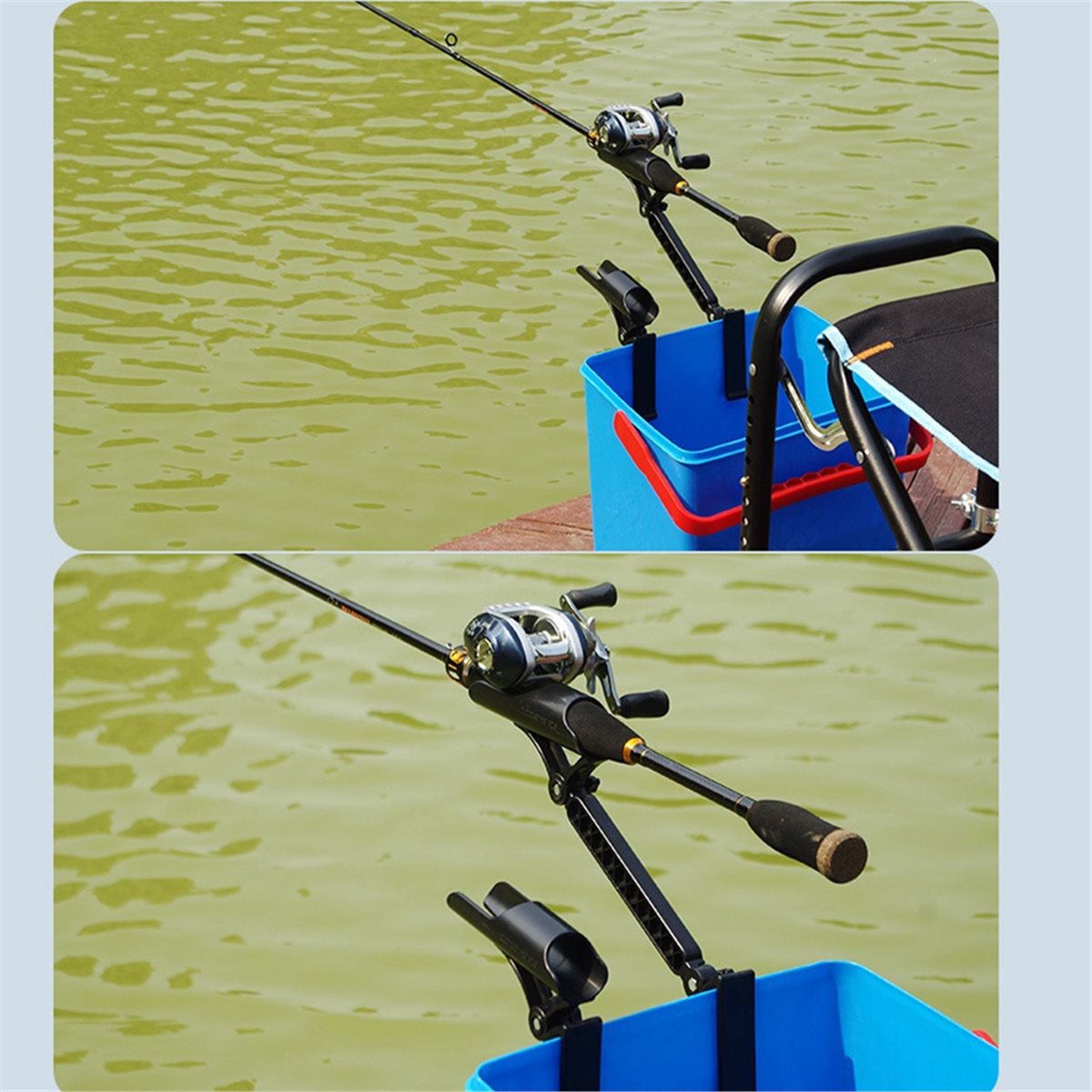 Suporte de Vara Ajustável POPU - Fishing Rod Ice avaliação e preço